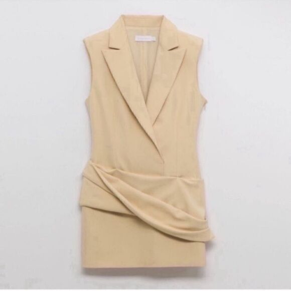 Jonathan Simkhai Mini Yellow/Mustard Blazer
Dress(Size 10) - Picture 2 of 8